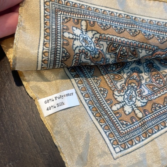 Silk Polyester Scarf - Picture 2 of 2